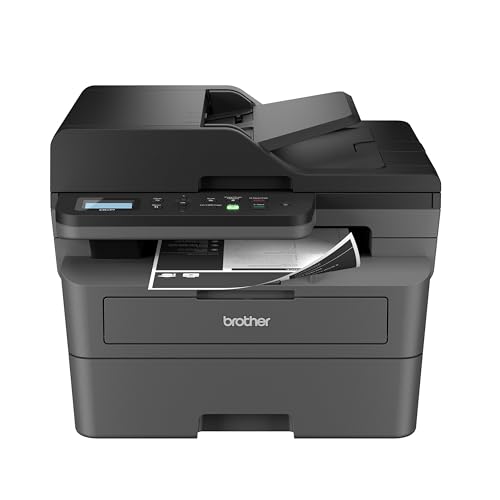 Brother DCP-L2640DW Wireless Laser Multifunction Printer - Color - Gray