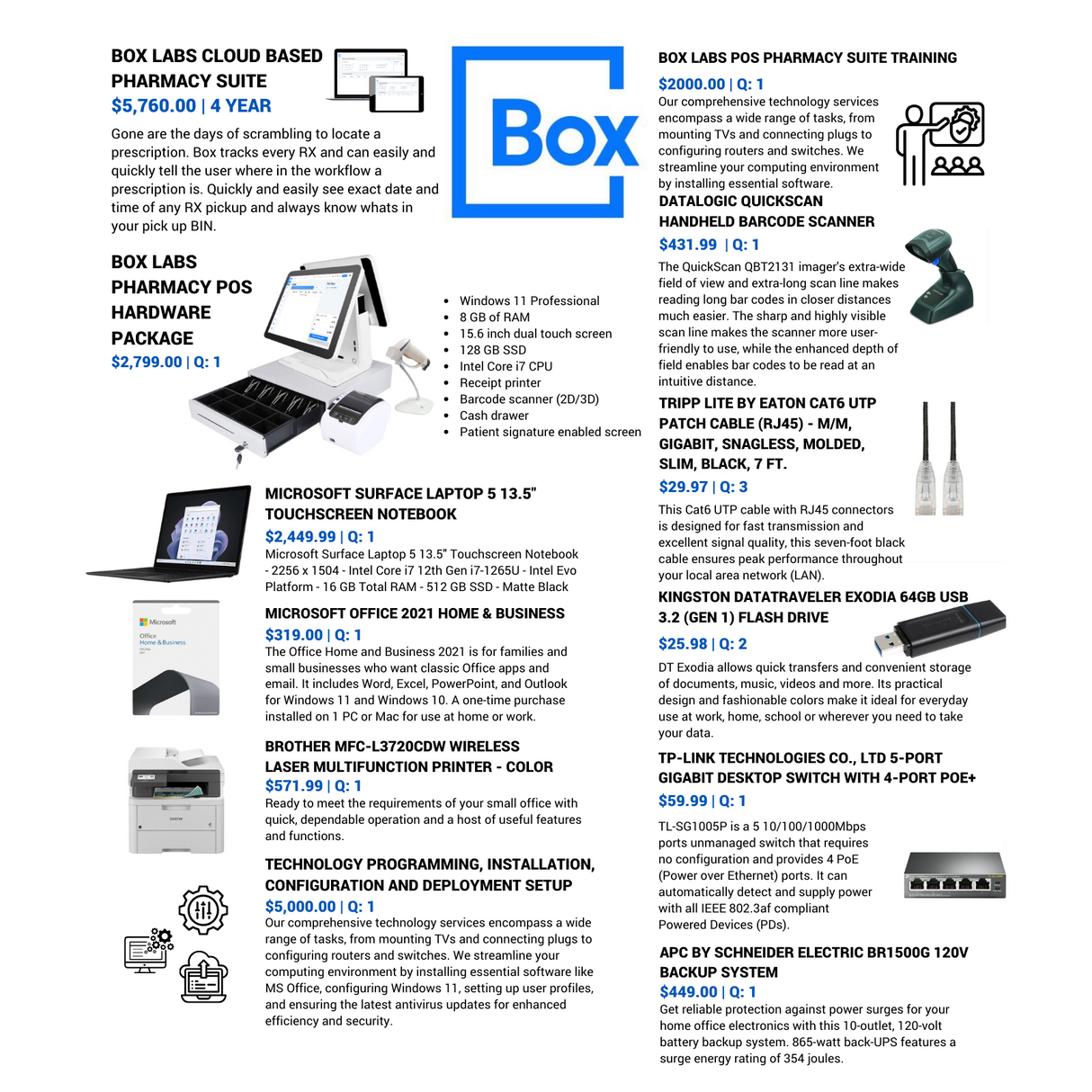 Pharmacy Box Cloud Bundle