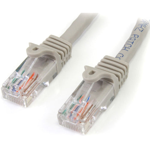 StarTech.com - Patch cable - RJ-45 (M) - RJ-45 (M) - 7.6 m - UTP - ( CAT 5e ) - gray