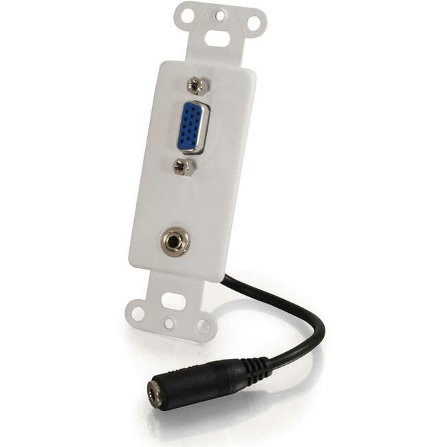 C2G 2 Socket Decorative Video/Speaker Insert