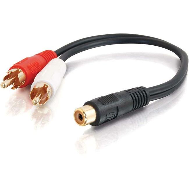 C2G Value Series RCA Jack to RCA Plug Y-Cable