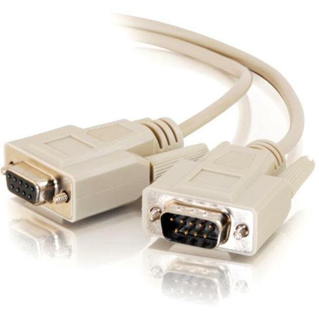 C2G RS-232 Serial Straight-through Extension Cable