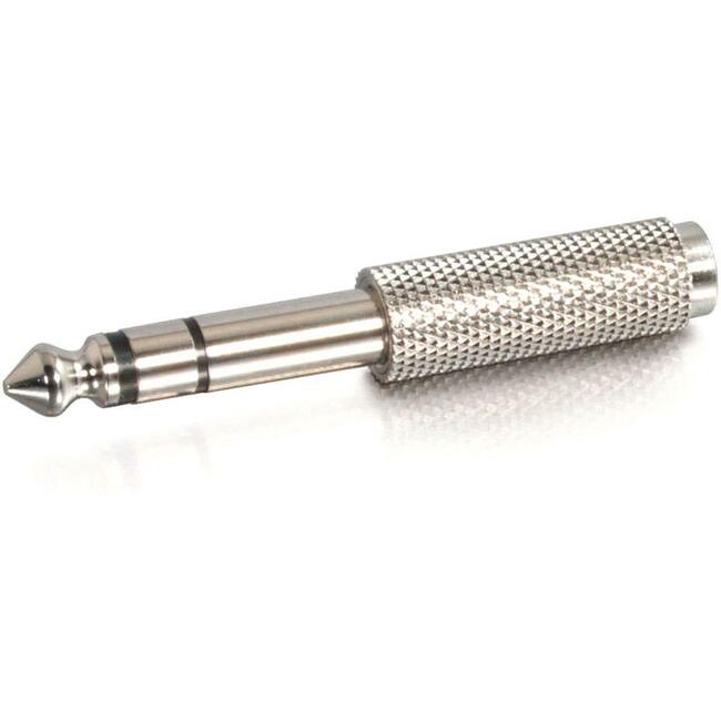 C2G 6.3mm Stereo Male to 3.5mm Stereo Female Adapter