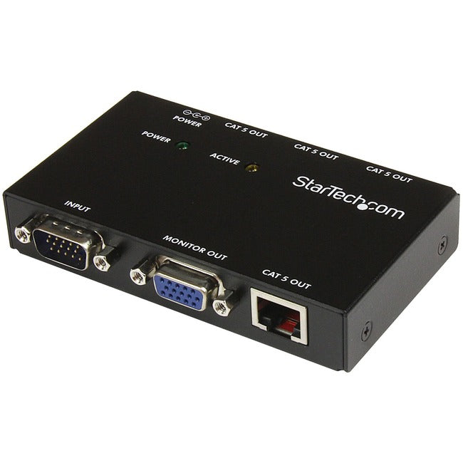 StarTech.com Extendeur vidéo VGA 4 ports sur CAT5 - 150 m