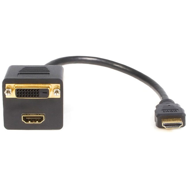 StarTech.com Câble répartiteur HDMI 3 m, adaptateur HDMI mâle vers DVI-D femelle, Full HD 1920 x 1200p 60 Hz, répartiteur HDMI mâle vers DVI femelle