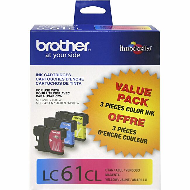 Cartouche d'encre d'origine Brother LC613PKS