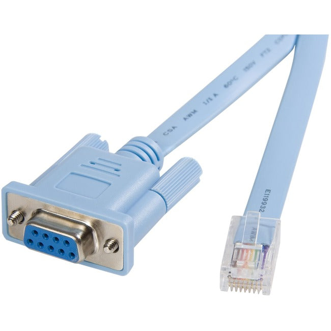 Câble de routeur de console Cisco StarTech.com - RJ45 (m) - DB9 (f) - 6 pi