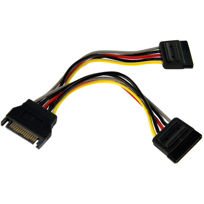 Câble adaptateur répartiteur d'alimentation SATA en Y de 15 cm de StarTech.com - M/F