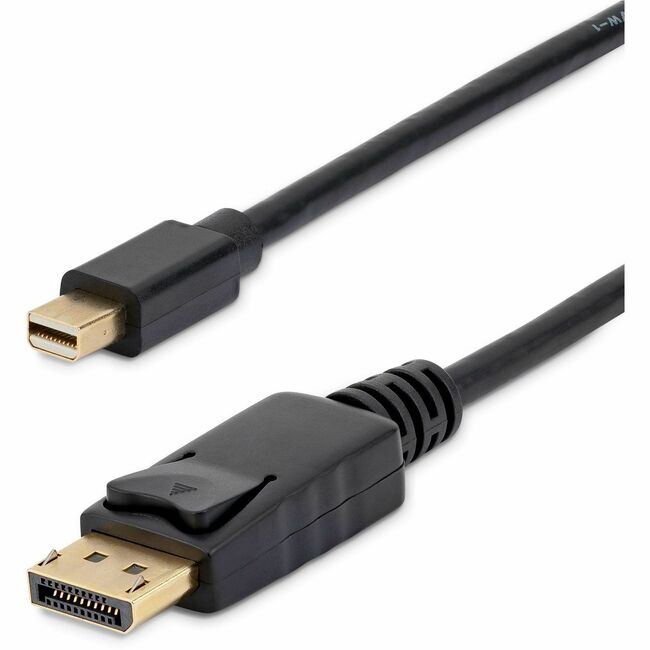 StarTech.com 6ft Mini DisplayPort to DisplayPort 1.2 Cable, 4K x 2K mDP to DisplayPort Adapter Cable, Mini DP to DP Cable for Monitor