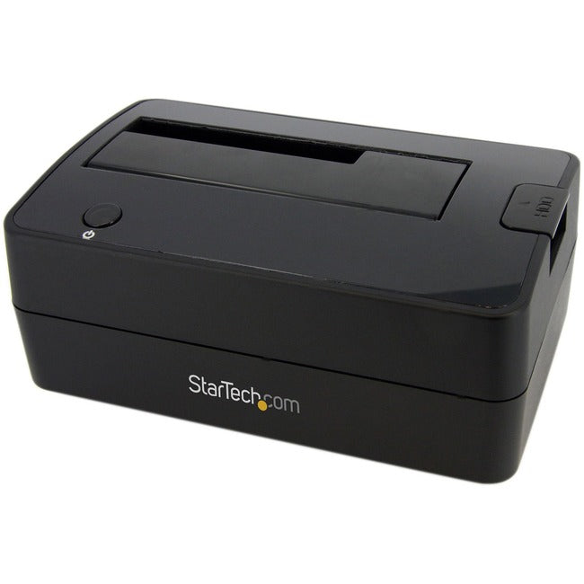 StarTech.com Station d'accueil pour disque dur USB 3.0 vers SATA à baie unique, station d'accueil pour disque dur USB 3.0 (5 Gbit/s), station d'accueil externe pour disque dur/SSD SATA 2,5/3,5 pouces