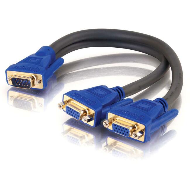 C2G VGA/SVGA Monitor Y-Splitter Cable