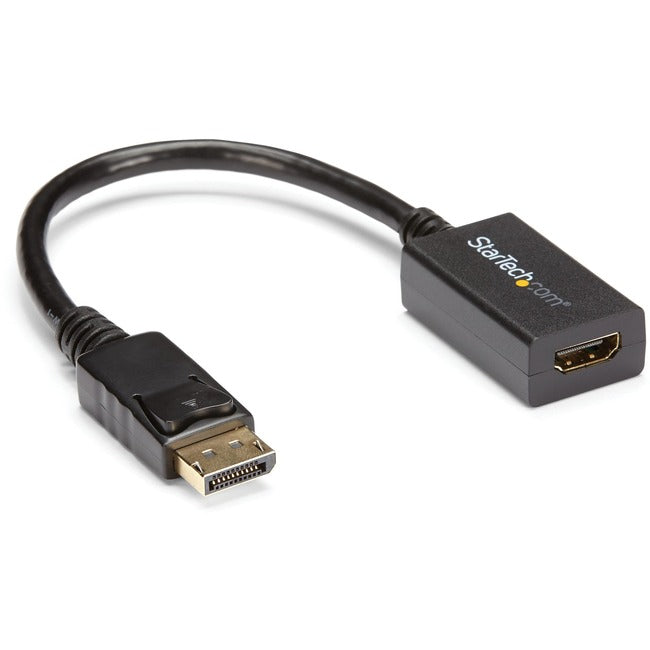 Adaptateur StarTech.com DisplayPort vers HDMI, convertisseur vidéo DP vers HDMI 1080p, dongle moniteur/TV DP vers HDMI, connecteur DP verrouillable passif