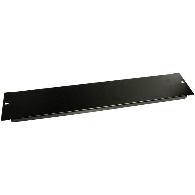StarTech.com Blanking Panel - 2U - 19in - Steel - Black - Blank Rack ...