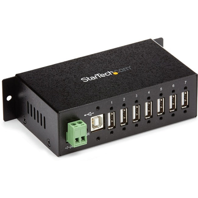 StarTech.com Hub USB 2.0 industriel robuste et montable à 7 ports
