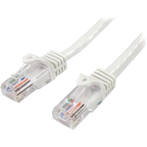 Câble patch UTP Cat5e anti-accroc StarTech.com de 1,5 m, blanc