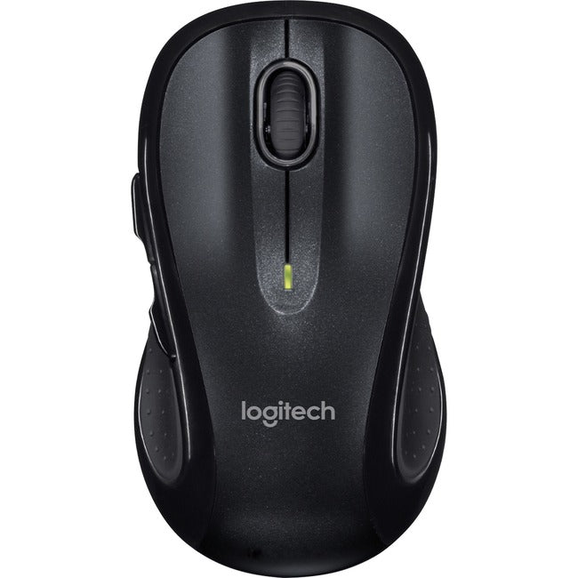 Logitech M510 Wireless Mouse, 2.4 GHz with USB Unifying Receiver, 1000 DPI Laser-Grade Tracking, 7-Buttons, 24-Months Battery Life, PC / Mac / Laptop (Black)