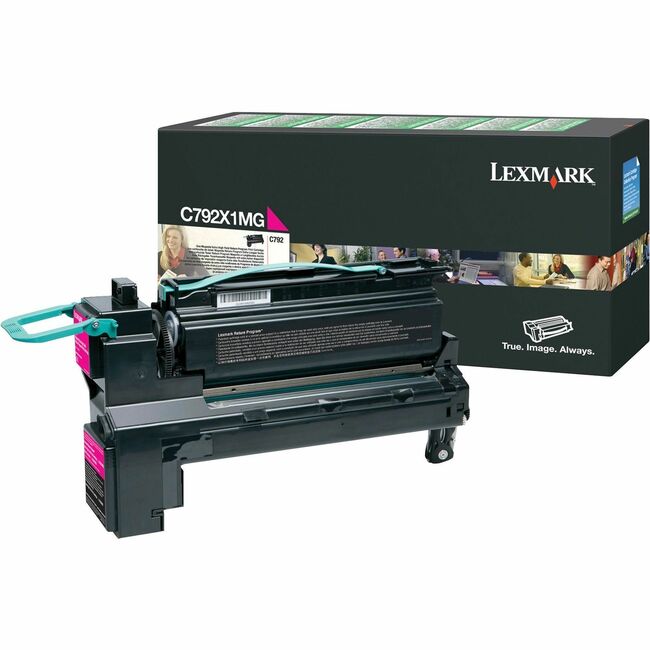 Cartouche de toner d'origine Lexmark C792X1MG