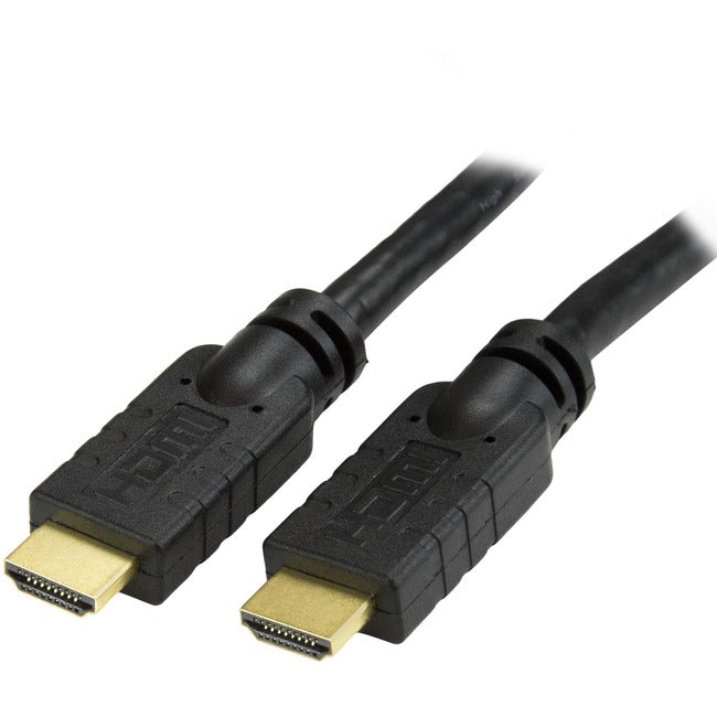 Câble HDMI StarTech.com de 6 m, câble HDMI haute vitesse 4K avec Ethernet, cordon HDMI UHD 4K 30 Hz M/M, câble vidéo/affichage HDMI 4K 1.4, noir