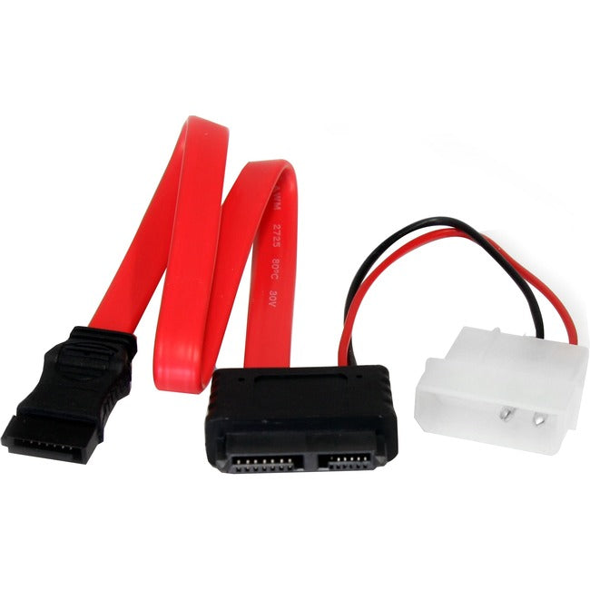 StarTech.com Adaptateur Slimline SATA vers SATA 12 pouces avec LP4