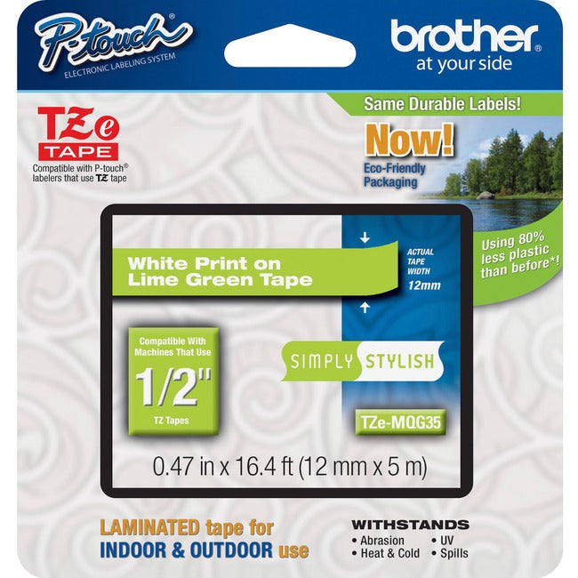 Ruban laminé Brother P-Touch TZe