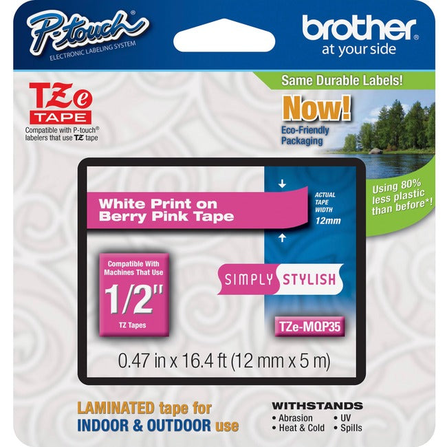 Ruban laminé Brother P-Touch TZe