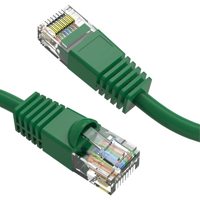 Axiom 75FT CAT6 UTP 550mhz Patch Cable Snagless Molded Boot (Green)