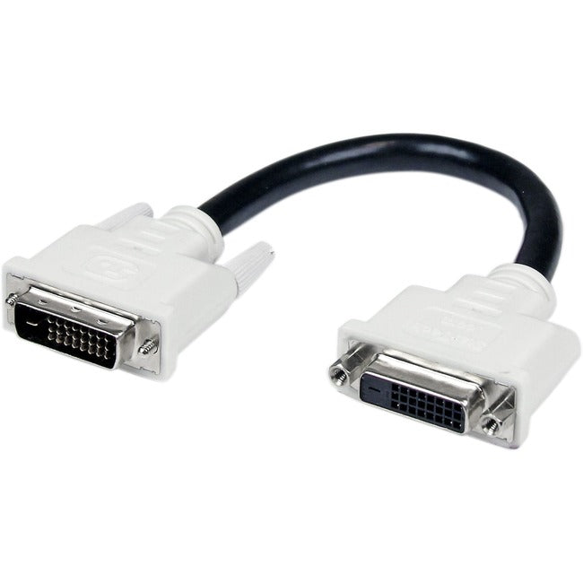 Câble d'extension de protection de port numérique Dual Link DVI-D de 15 cm de StarTech.com M/F