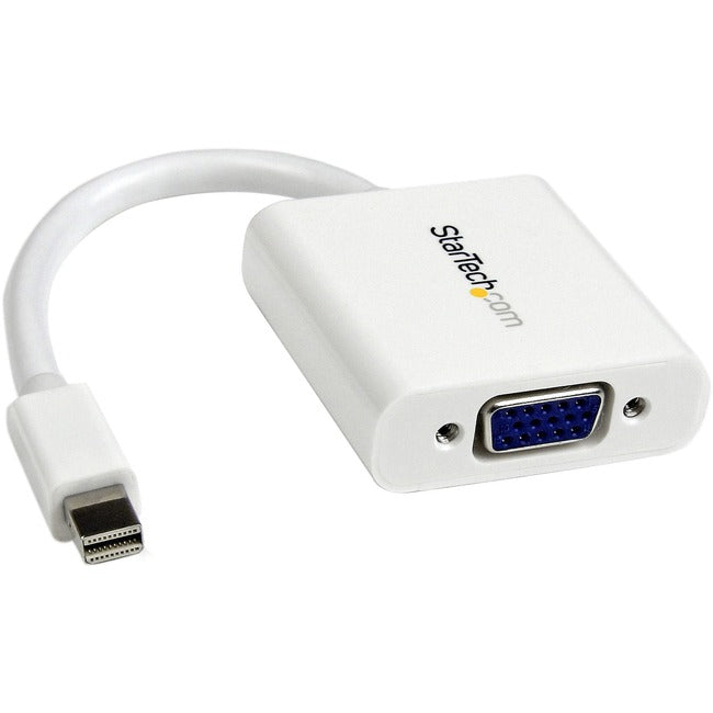 Adaptateur Mini DisplayPort vers VGA StarTech.com, convertisseur Mini DP vers VGA actif, vidéo 1080p, adaptateur mDP 1.2 vers VGA pour moniteur/écran