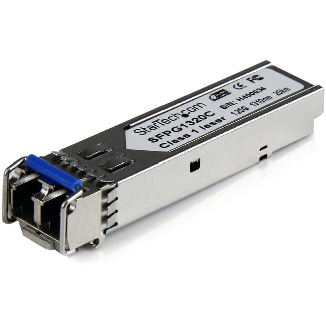 Module SFP compatible Cisco GLC-LH-SMD de StarTech.com - 1000BASE-LH - Transceiver SFP 1GbE à fibre optique monomode Gigabit Ethernet 1GE SMF