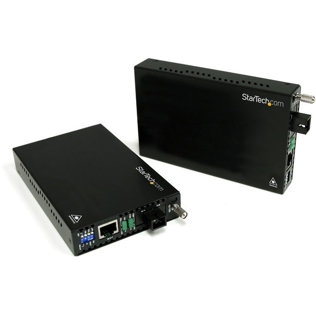 StarTech.com Kit convertisseur de média fibre optique monomode Ethernet 10/100 Mbps WDM SC 20 km