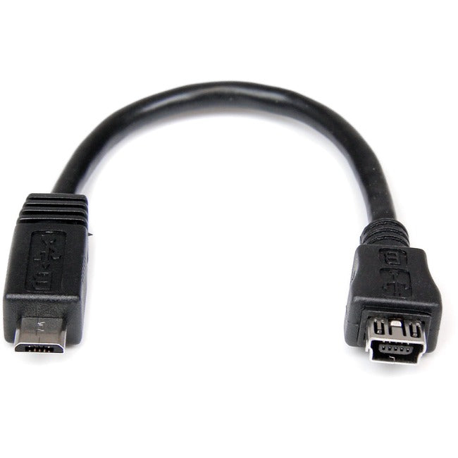 Câble adaptateur micro USB vers mini USB de 15 cm M/F de StarTech.com