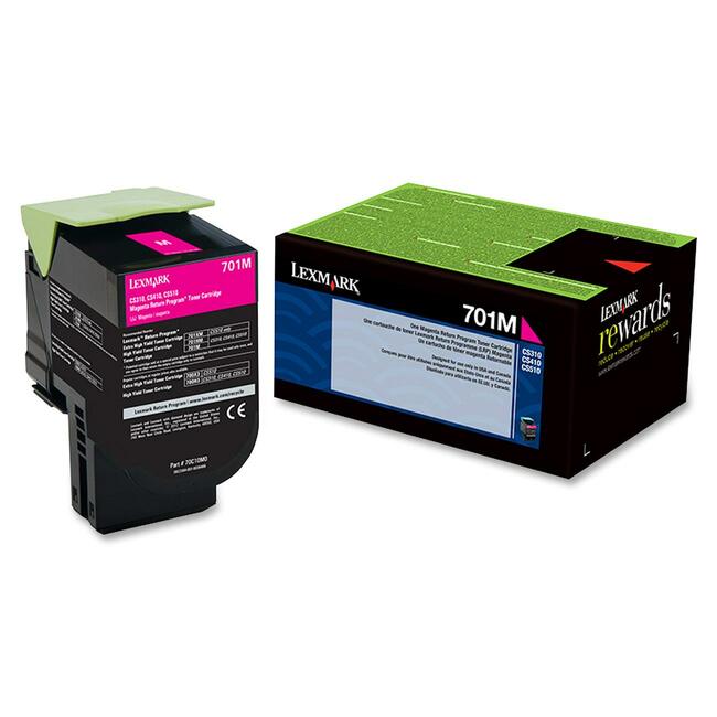 Cartouche de toner Lexmark Unison 701M