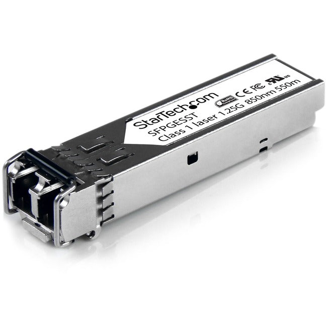 StarTech.com Cisco SFP-GE-S Compatible SFP Module - 1000BASE-SX - 1GE Gigabit Ethernet SFP 1GbE Multimode Fiber MMF Optic Transceiver