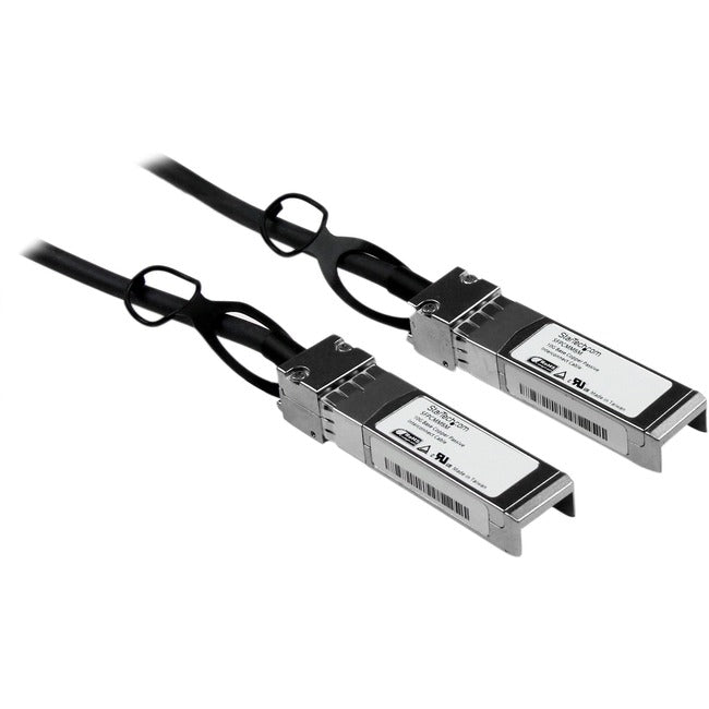 Câble à connexion directe 10G SFP+ vers SFP+ de 5 m de StarTech.com pour Cisco SFP-H10GB-CU5M - DAC 10GbE SFP+ en cuivre Twinax passif 10 Gbit/s