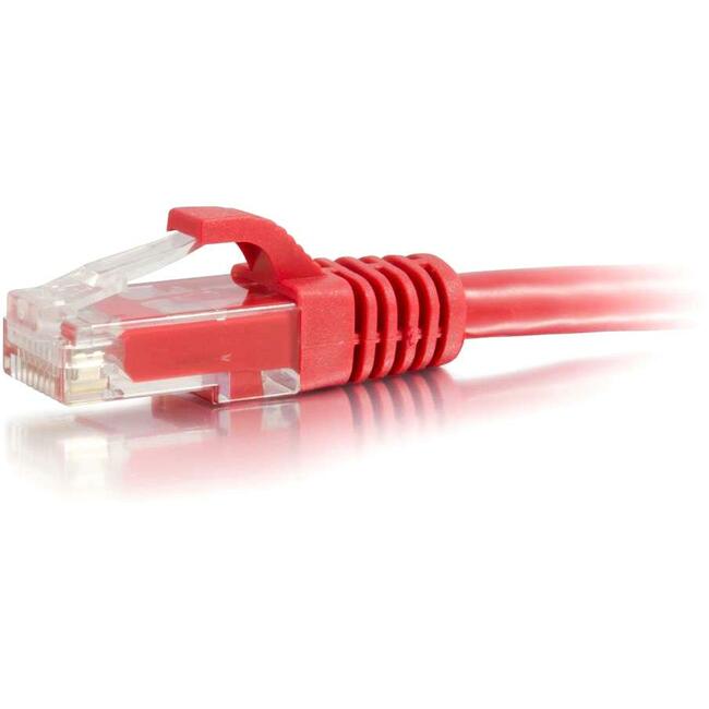 C2G 6ft Cat6 Snagless Unshielded (UTP) Ethernet Network Patch Cable - Red