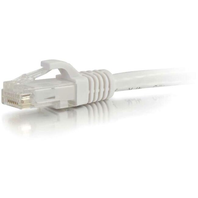 C2G 30ft Cat6 Snagless Unshielded (UTP) Ethernet Patch Cable - White