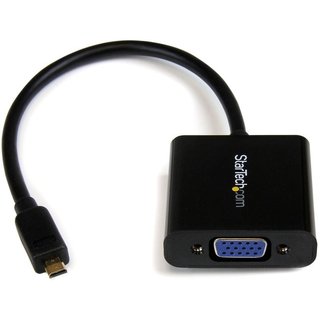 StarTech.com Adaptateur convertisseur Micro HDMI® vers VGA pour smartphones/Ultrabooks/Tablettes - 1920 x 1080