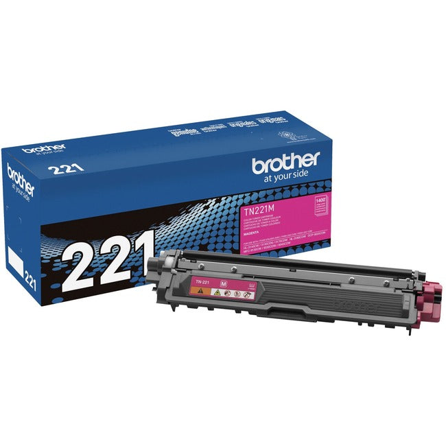 Cartouche de toner d'origine Brother TN221M