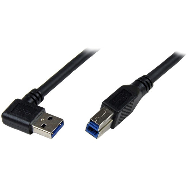 Câble USB 3.0 SuperSpeed ​​(5 Gbit/s) StarTech.com de 1 m - Angle droit A vers B - M/M