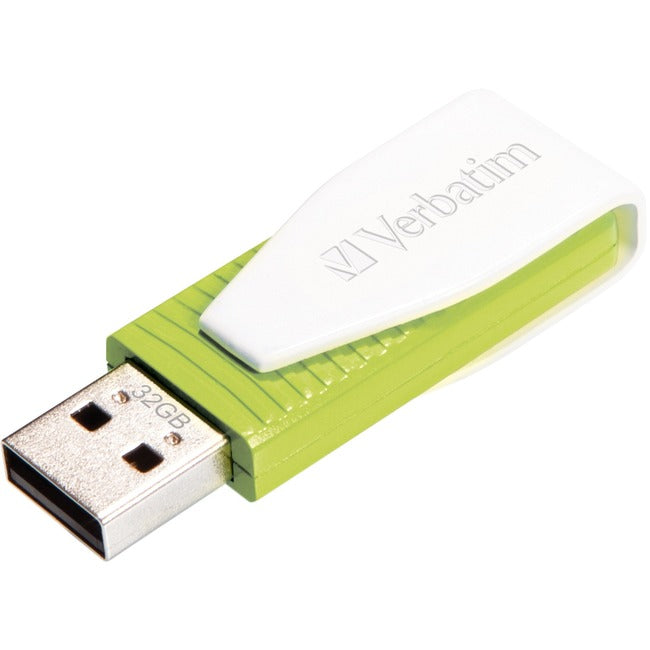 Clé USB pivotante Verbatim 32 Go - Vert eucalyptus