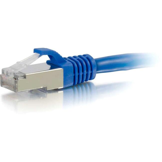 C2G 2ft Cat6 Snagless Shielded (STP) Ethernet Network Patch Cable - Blue