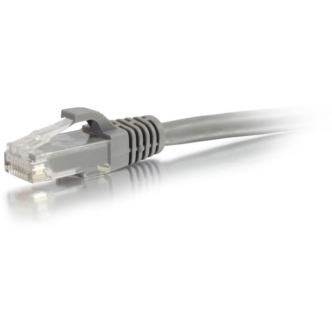 C2G 6in Cat5e Snagless Unshielded (UTP) Network Patch Cable - Gray