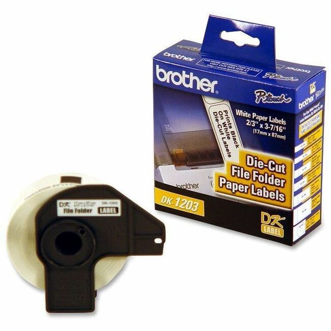 Brother QL Printer File Folder Labels