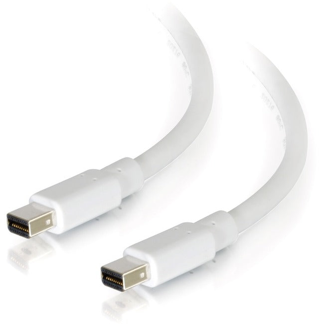 C2G 6ft Mini DisplayPort Cable - White - M/M