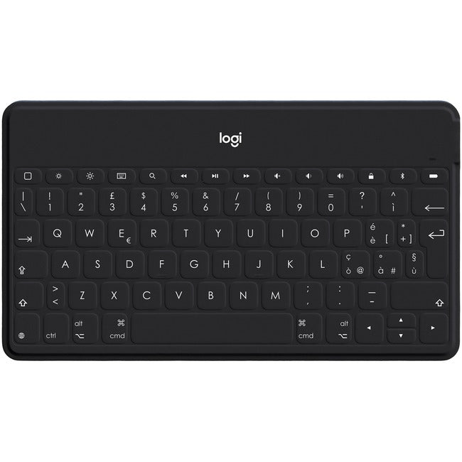 Keys-To-Go Super-Slim and Super-Light Bluetooth Keyboard for iPhone, iPad, and Apple TV - Black