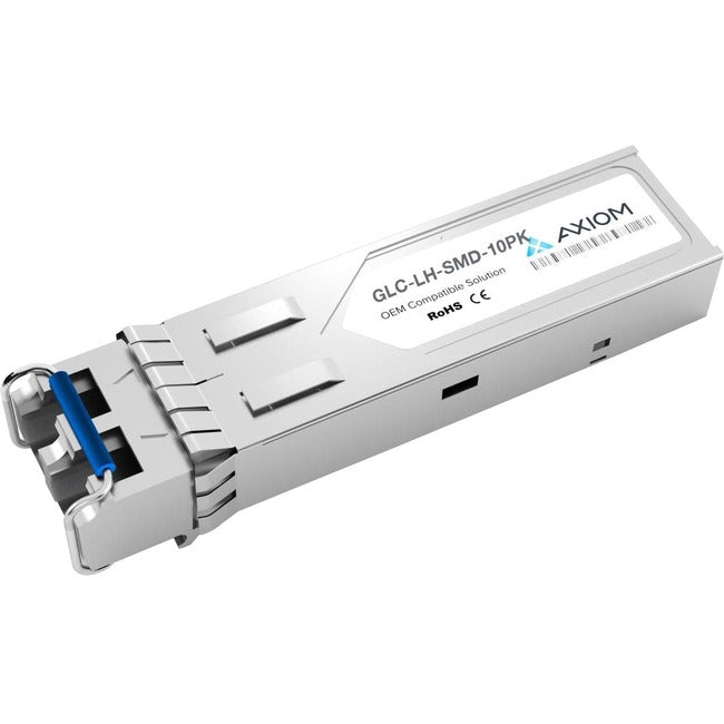 Émetteur-récepteur SFP Axiom 1000BASE-LX pour Cisco (pack de 10) - GLC-LH-SMD