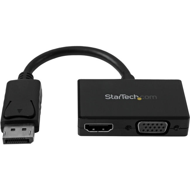 Adaptateur A/V de voyage StarTech.com : DisplayPort vers HDMI ou VGA 2 en 1