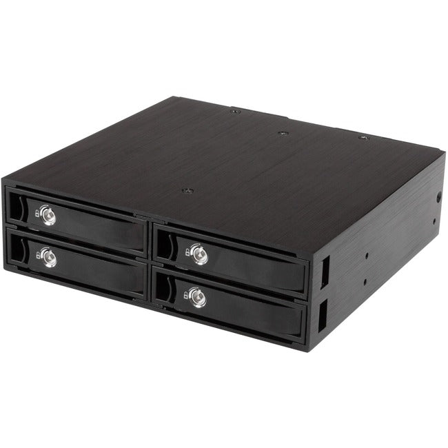 StarTech.com Fond de panier pour rack mobile à 4 baies pour disques SATA/SAS 2,5 pouces