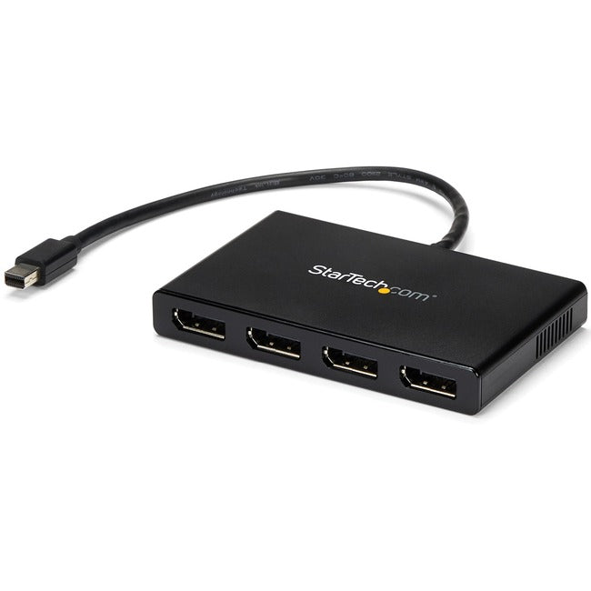 Adaptateur multi-écrans StarTech.com à 4 ports, hub Mini DisplayPort 1.2 vers DP MST, 4 x 1080p, répartiteur vidéo pour mode bureau étendu, Windows