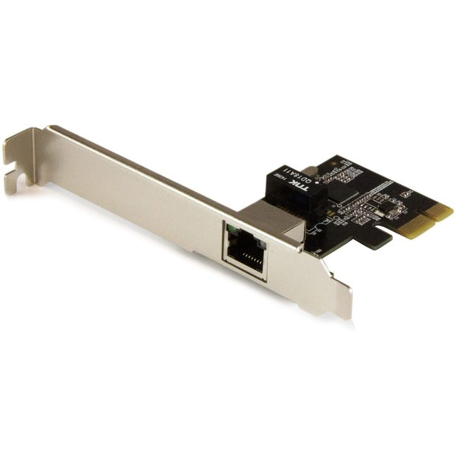 StarTech.com Carte réseau Gigabit Ethernet 1 port - PCI Express, Intel I210 NIC - Carte adaptateur réseau PCIe à port unique avec puce Intel